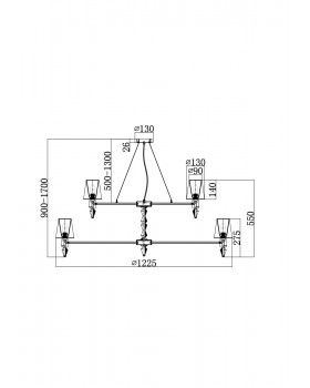 Люстра Maytoni MOD039PL-20N-foto2