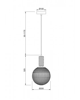 Подвесной светильник Maytoni P029PL-01CH-foto3