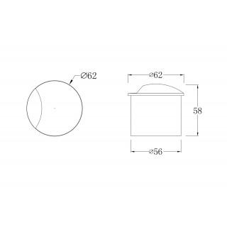 Встраиваемый светильник Outdoor O035-L3W3K-foto2
