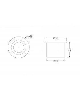 Встраиваемый светильник Outdoor O037-L3W3K-foto2