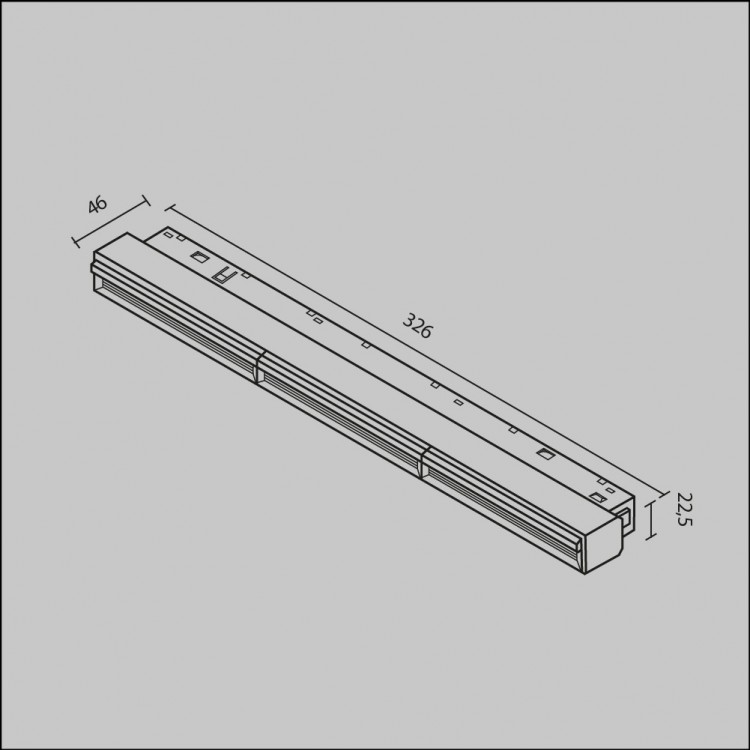 Трековый светильник Technical TR106-2-18W4K-W