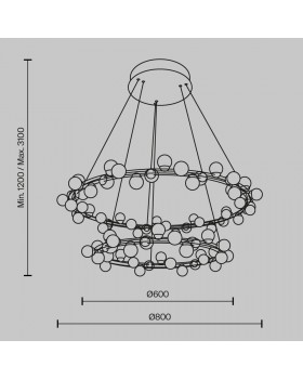 Подвесной светильник Maytoni MOD081PL-L84G3K-foto7