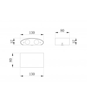 Архитектурная подсветка Outdoor O417WL-L4GR3K-foto6