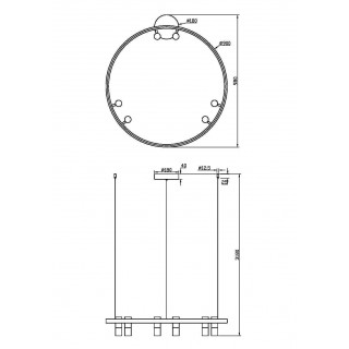 Подвесной светильник Maytoni MOD102PL-L42WK-foto4