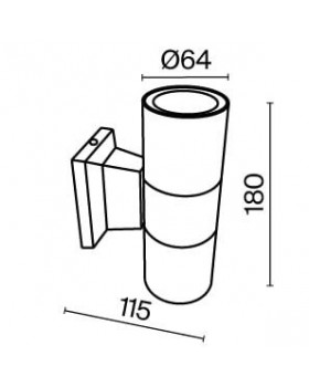 Настенный светильник (бра) Outdoor O574WL-02W-foto8
