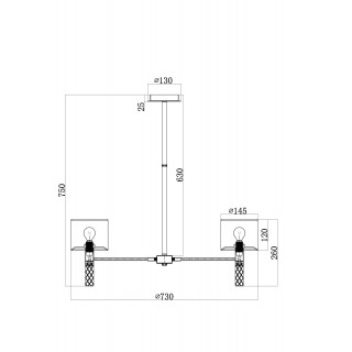 Люстра Maytoni MOD045PL-06CH-foto2