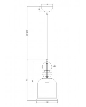 Подвесной светильник Maytoni P035PL-01CH-foto3