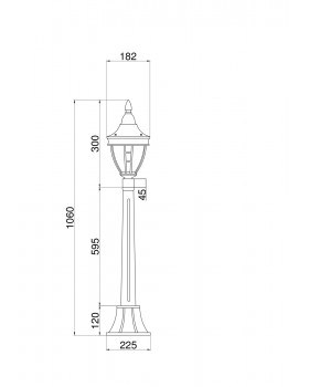 Ландшафтный светильник Outdoor O026FL-01B-foto3