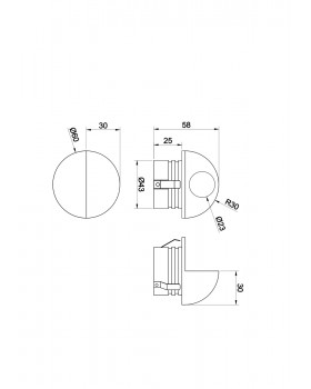 Настенный светильник (бра) Outdoor O033WL-L3W3K-foto4