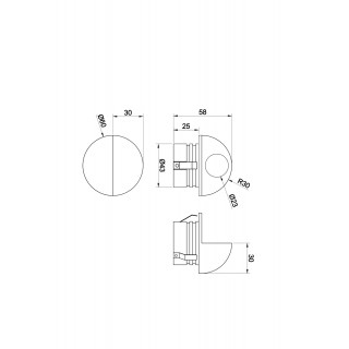 Настенный светильник (бра) Outdoor O033WL-L3W3K-foto4