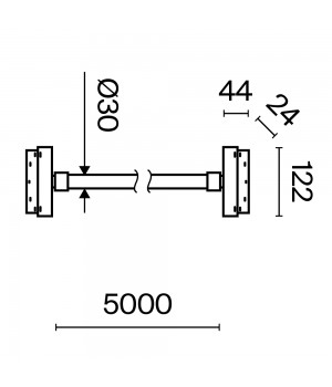 Трековый подвесной светильник Technical TR101-2-100W3K-B-foto3