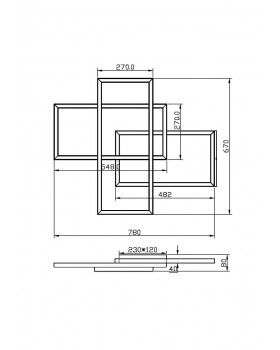 Потолочный светильник Maytoni MOD015CL-L80GK-foto7