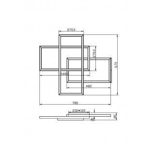 Потолочный светильник Maytoni MOD015CL-L80GK-foto7