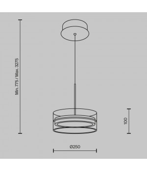 Подвесной светильник Maytoni MOD348PL-L18BBS3K-foto6