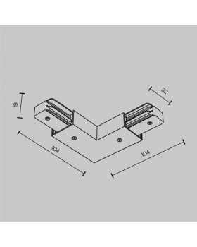 Комплектующие для систем освещения с токоведущими элементами Technical TRA001CLB-11B-foto6
