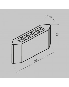 Архитектурная подсветка Outdoor O412WL-L8GF3K-foto7