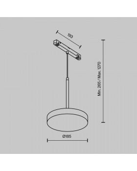 Трековый светильник Technical TR123-2-15W4K-B-foto8