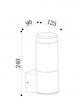 Настенный светильник (бра) Outdoor O590WL-L8B4K-foto10