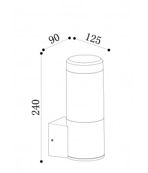 Настенный светильник (бра) Outdoor O590WL-L8B4K-foto10