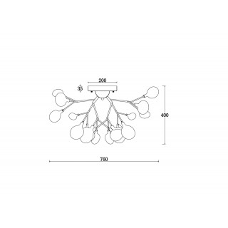 Потолочный светильник Freya FR5049CL-27G-foto7