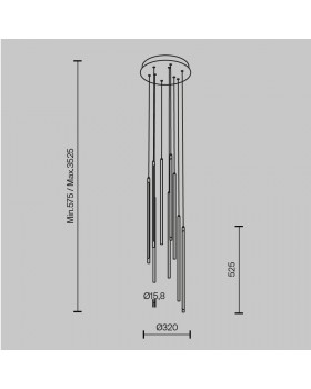 Подвесной светильник Maytoni MOD236PL-L54BS3K-foto7