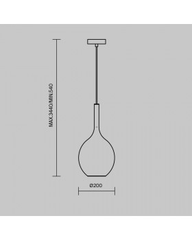 Подвесной светильник Maytoni MOD271PL-01B3-foto7