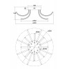 Потолочный светильник Freya FR6046CL-L50CH