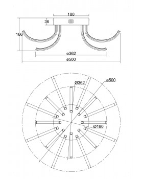 Потолочный светильник Freya FR6046CL-L50W-foto3