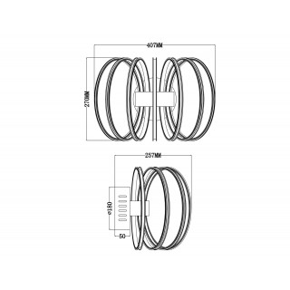 Потолочный светильник Freya FR6021CL-L84CH-foto4