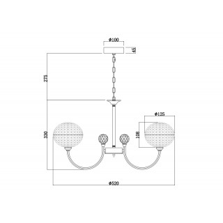 Люстра Freya FR6026PL-06CH-foto2