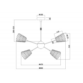 Люстра Freya FR6025PL-L6CH-foto6