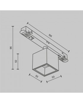 Трековый светильник Technical TR133-2-7W4K-BS-foto9