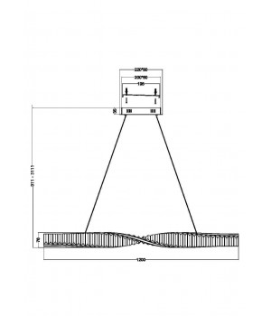 Подвесной светильник Maytoni P097PL-L36BS3K-foto7