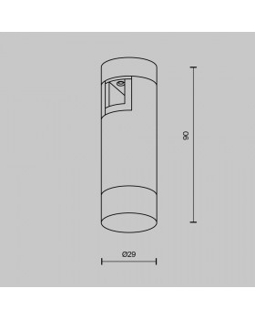 Трековый светильник Technical TR145-1-3W3K-W-BS-foto9