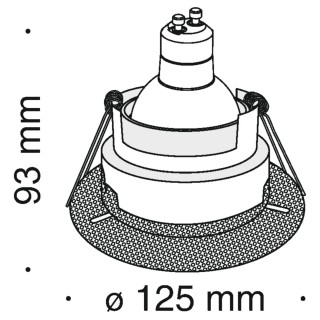 Встраиваемый светильник Technical DL043-01B-foto3