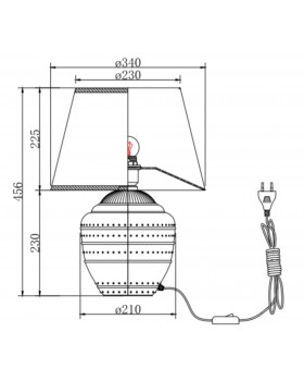 Настольный светильник Freya FR5109TL-01W-foto3