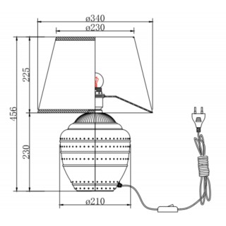 Настольный светильник Freya FR5109TL-01W-foto3