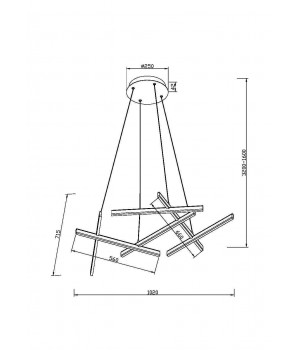 Подвесной светильник Maytoni MOD016PL-L80WK-foto4