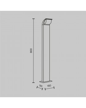 Ландшафтный светильник Outdoor O446FL-L7GF3K-foto6