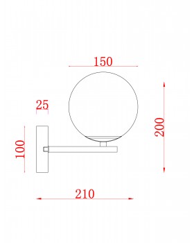 Настенный светильник (бра) Freya FR5230WL-01BS-foto10