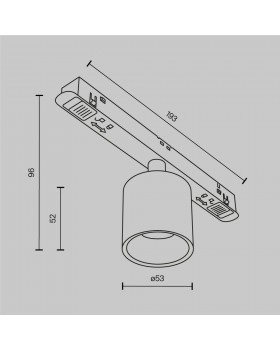 Трековый светильник Technical TR132-2-7W3K-BS-foto9