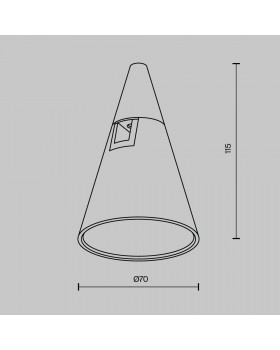Трековый светильник Technical TR146-1-5W3K-BS-foto9