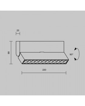 Потолочный светильник Technical C136CL-12W3K-B-foto8
