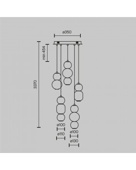Подвесной светильник Maytoni MOD273PL-L80CH3K-foto6