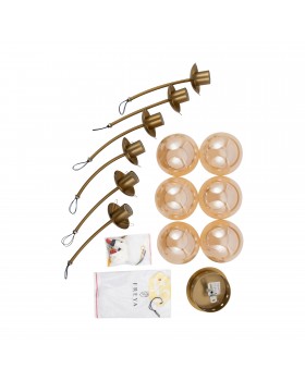 Люстра Freya FR5158PL-06BS-foto5