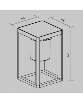 Настенный светильник (бра) Outdoor OSL457WL-L2GF3K-foto7