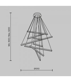 Подвесной светильник Maytoni MOD016PL-L96GK-foto6