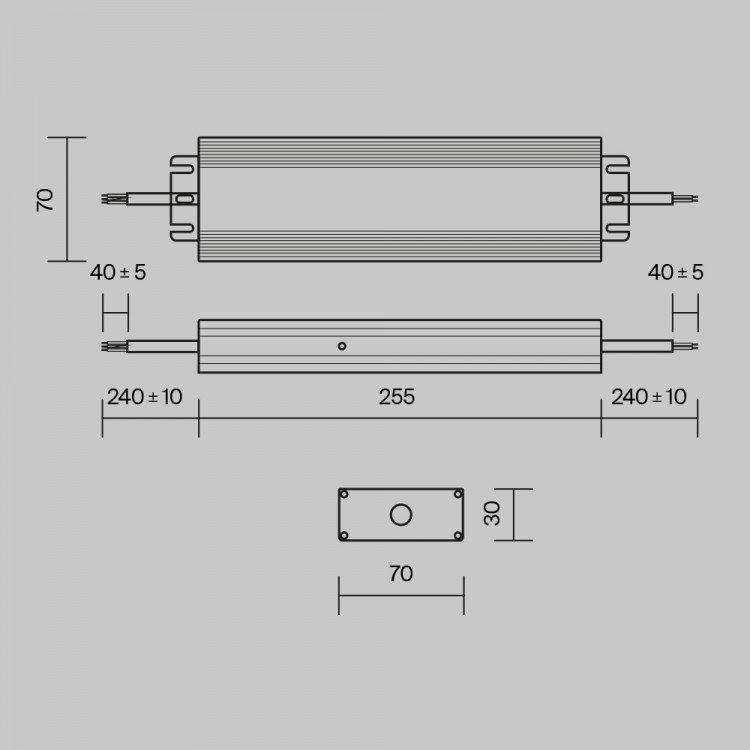 Блок питания Technical PSL008-200W-48V-IP67