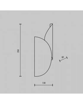 Настенный светильник (бра) Maytoni MOD225WL-02B2-foto6