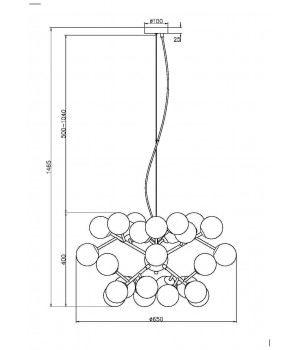 Подвесной светильник Maytoni MOD545PL-24B-foto2